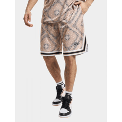 leichte Karl Kani Herren Shorts 140 g/m² Beige