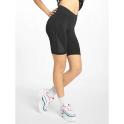 leichte Urban Classics Damen Shorts Stretch Mesh 210 g/m² Schwarz