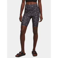 leichte Urban Classics Damen Shorts Stretch Slim Fit 250 g/m² Grau/Violett