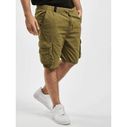 leichte Urban Classics Herren Shorts Kordelzug Taschen 200 g/m² mit Baumwolle Khaki
