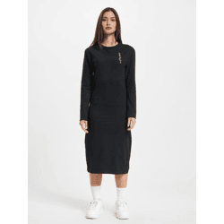 leichtes Dangerous DNGRS Damen Kleid mit Baumwolle Schwarz