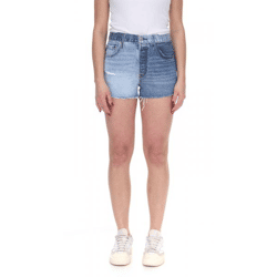 LEVI´S 501 Damen Jeans-Shorts mit ausgefransten Abschlüssen Denim kurze Hose A53140000 Blau