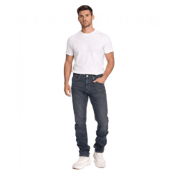 LEVI´S 511 Herren Jeans-Hose im 5-Pocket-Style Baumwoll-Hose Slim-Fit Denim-Hose 45115957 Dunkelblau