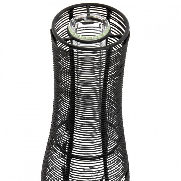 Light & Living Vase Tupuri schwarz 50 cm