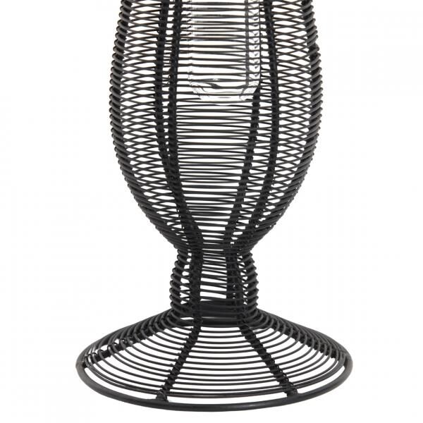 Light & Living Vase Tupuri schwarz 50 cm