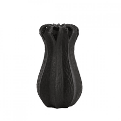 Light and Living Vase Abajo mattschwarz 25 cm