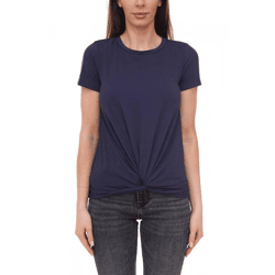  MAMALICIOUS Damen Umstands-Shirt kurzärmliges Sommer-Shirt 36379203 Dunkelblau