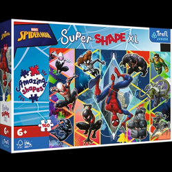 Marvel Spiderman - Junior Super Shape XL Puzzle 160 pieces