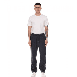 MAUI SPORTS Herren Fleece-Hose Freizeit-Jogger Homewear Oeko-Tex 100 zertifiziert 9087474 Grau