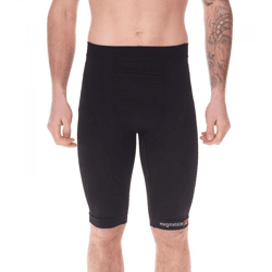 megmeister Herren Kompressions-Shorts mit Body-Mapping-Belüftung Rad-Shorts Antibakteriell und Geruchshemmend Kompressions-Bekleidung BC31