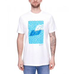 Mercedes-Benz AMG Petronas F1 MAPF1 FW George Russell Herren T-Shirt stylisches Baumwoll-Shirt 701223501 001 Weiß