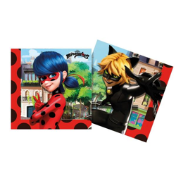 Miraculous Ladybug - Serviette - 33 x 33 cm