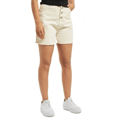 Missguided Kurze Shorts mit Knopfleiste in Weiß