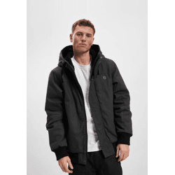 moderne Brandit Herren Jacke mit Baumwolle Anthrazit