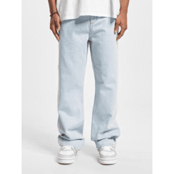 moderne DEF Herren Jeans Reißverschluss Taschen mit Baumwolle Blau