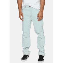 moderne DEF Herren Jeans Straight Fit Taschen gesteppt mit Baumwolle Blau