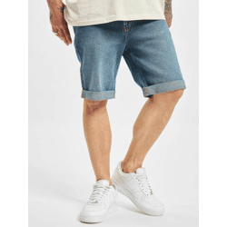 moderne Denim Project Herren Jeans Stretch Reißverschluss Taschen mit Baumwolle Blau