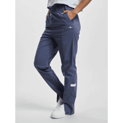 moderne Ellesse Damen Hose Stretch Kordelzug Reißverschluss Blau