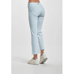 moderne Freddy Damen Jeans Reißverschluss Taschen Blau