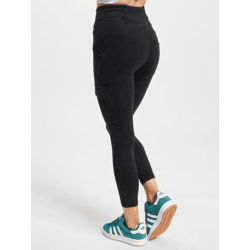 moderne Freddy Damen Jeans Skinny Fit Stretch mit Baumwolle Schwarz
