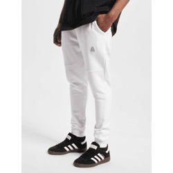 moderne Just Rhyse Herren Hose Taschen Rippbündchen 360 g/m² mit Baumwolle Weiß