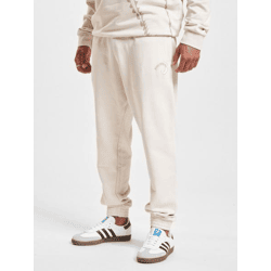 moderne Just Rhyse Herren Jogginghose Kordelzug Taschen mit Baumwolle Beige