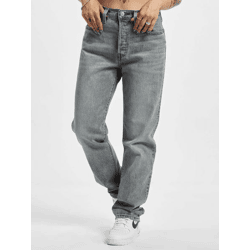 moderne LEVI´S Damen Jeans Straight Fit Stretch mit Baumwolle Grau