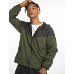 moderne Urban Classics Herren Jacke 78 g/m² Oliv-Grün