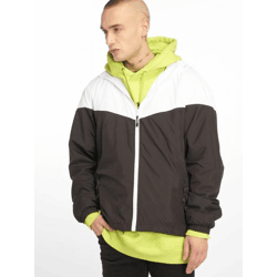 moderne Urban Classics Herren Jacke 78 g/m² Weiß/Schwarz