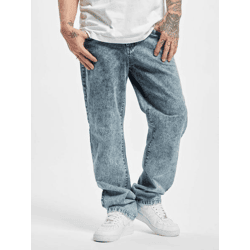 moderne Urban Classics Herren Jeans Reißverschluss Taschen 370 g/m² mit Baumwolle Blau