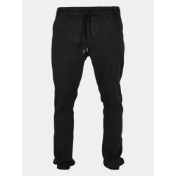 moderne URBAN CLASSICS Herren Jeans Stretch Kordelzug Taschen mit Baumwolle Schwarz