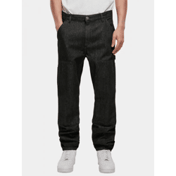moderne Urban Classics Herren Jeans Taschen Denim 150 g/m² mit Baumwolle Schwarz