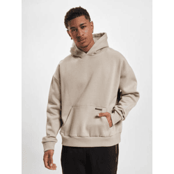 moderner Bazix Republiq Herren Hoodie mit Baumwolle Beige