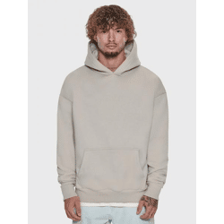 Modern Dropsize Men's Hoodie, 360 g/m², with Cotton, Beige