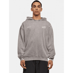 moderner Merchcode Herren Hoodie 300 g/m² mit Baumwolle Grau