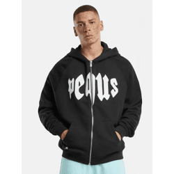 moderner PEQUS Herren Hoodie mit Baumwolle Schwarz