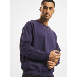 Modern 2Y Premium Men's Sweatshirt with Ribbed Cuffs, Cotton, Lilac-Purple