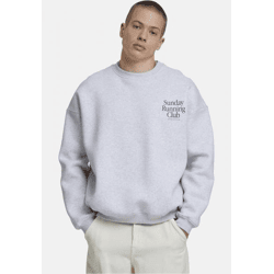 modernes Another Cotton Lab Herren Sweatshirt mit Baumwolle Grau