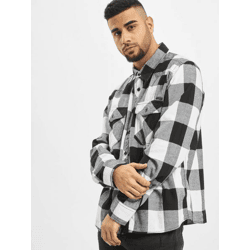 modernes Brandit Herren Polo-Shirt Taschen mit Baumwolle Weiß/Schwarz
