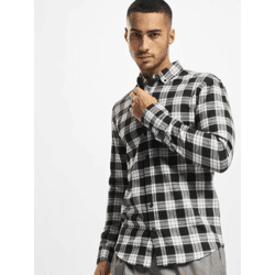 modernes Denim Project Herren Polo-Shirt mit Baumwolle Schwarz/Weiß