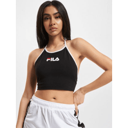 Modern FILA Women's Stretch T-Shirt with Cotton, Black