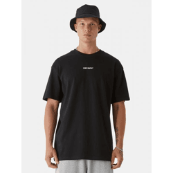 modernes Lost Youth Herren T-Shirt 240 g/m² mit Baumwolle Schwarz