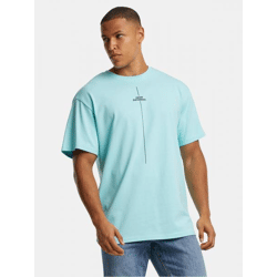 modernes Merchcode Herren T-Shirt 240 g/m² mit Baumwolle Hell-Blau
