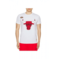 modernes Mitchell & Ness Herren T-Shirt mit Baumwolle Weiß