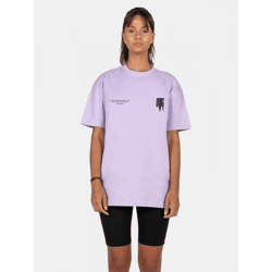 modernes MJ Gonzales Damen T-Shirt Oversize 240 g/m² mit Baumwolle Violett