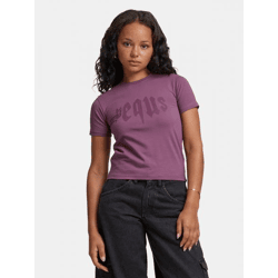 modernes PEQUS Damen T-Shirt mit Baumwolle Violett