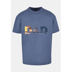 modernes POD Herren T-Shirt Oversize 240 g/m² mit Baumwolle Blau