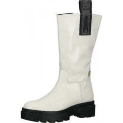 Modische FLY London Stiefel Stiefel für Damen P144882 001 Weiß