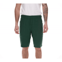 modische Herren Chino-Shorts Sommer-Bermuda aus Leinen Stoff-Shorts Große Größen 907519 Grün