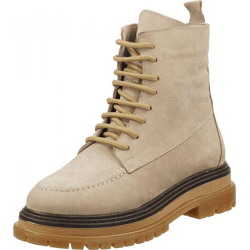 Modische ILC Stiefelette Schnürschuhe für Damen C46-8523 -17-06 Beige